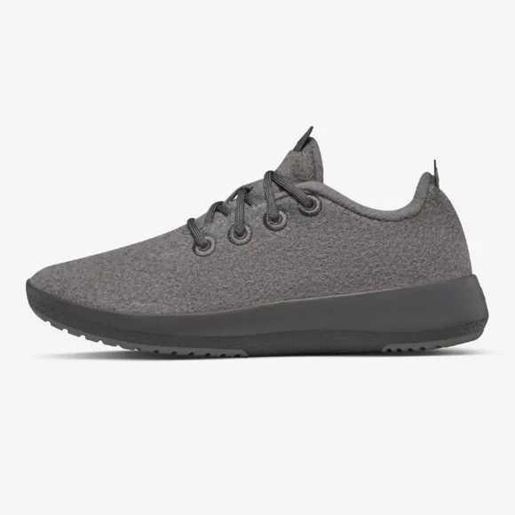 ALLBIRDS Men’s Peppercorn (Dark Grey Sole) Wool Runner Mizzle - Picture 7 of 8